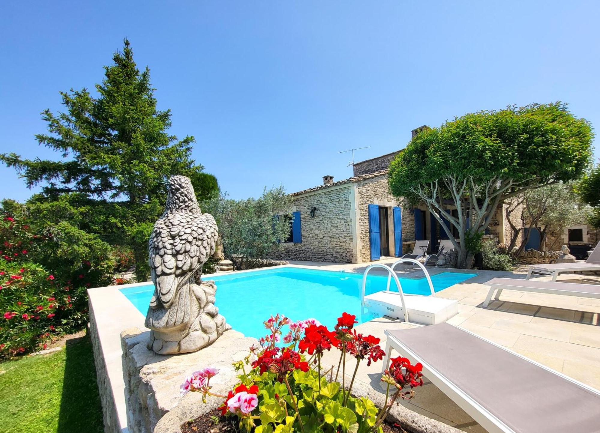 "La Massette Du Cheval Blanc" Villa De Caractere En Pierre L'Isle-sur-la-Sorgue Kültér fotó